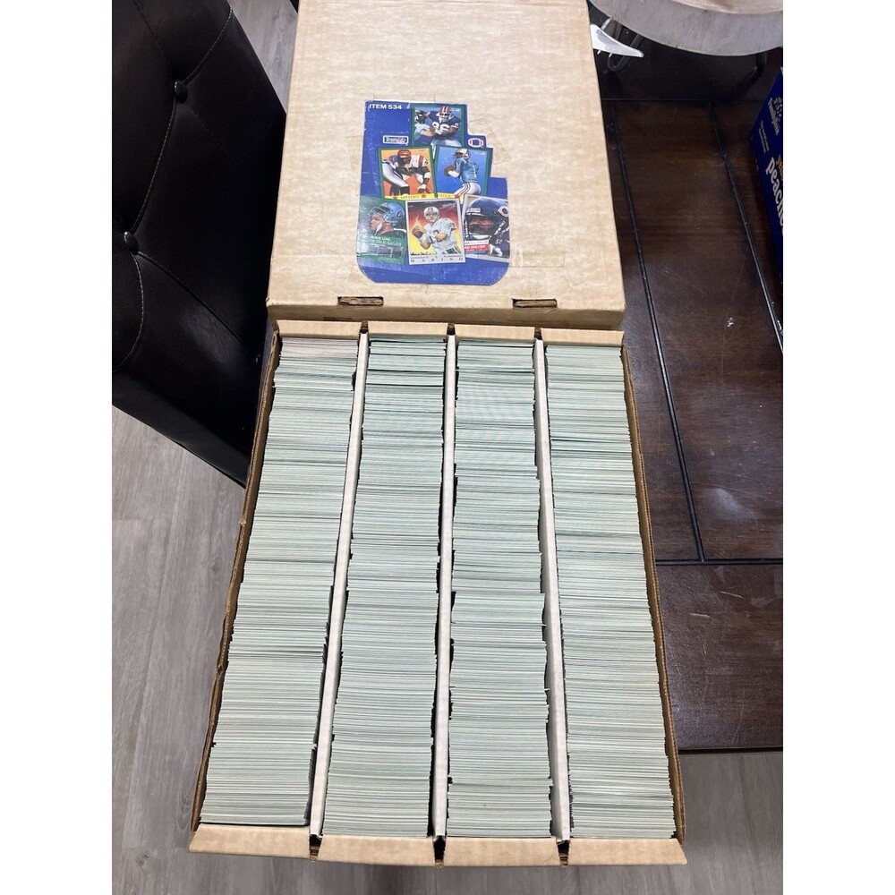 1991 Fleer Football Complete Base Set w/ Multiples + 1000s Of Cards & Inserts